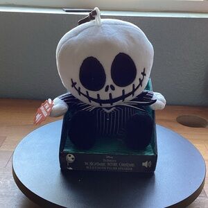 Disney Black and White Jack Skellington Speaker